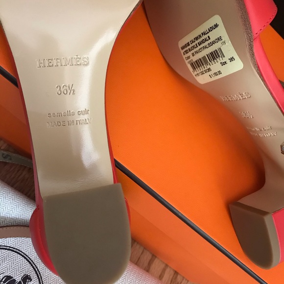 🚫sold🚫 Hermes Manege Kelly Buckle Sandals - Picture 5 of 8